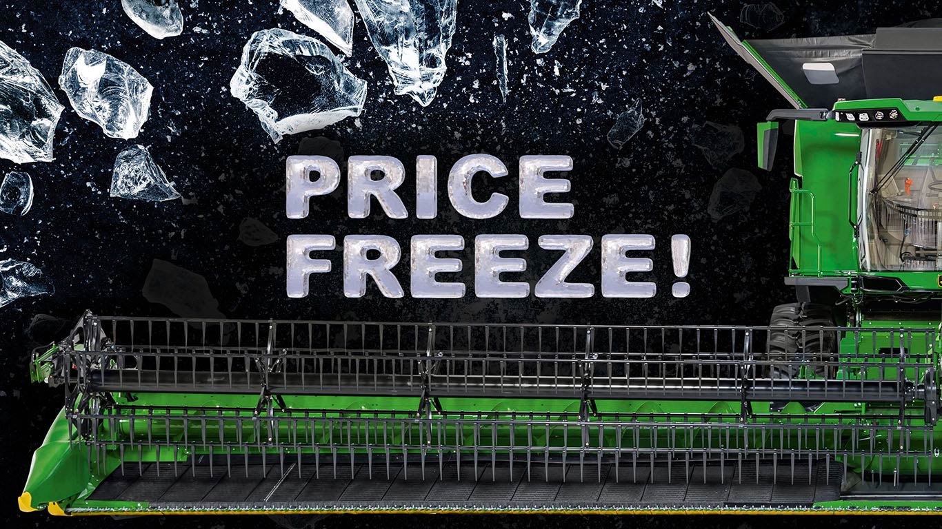 Kombainų kainų įšaldymo kampanija