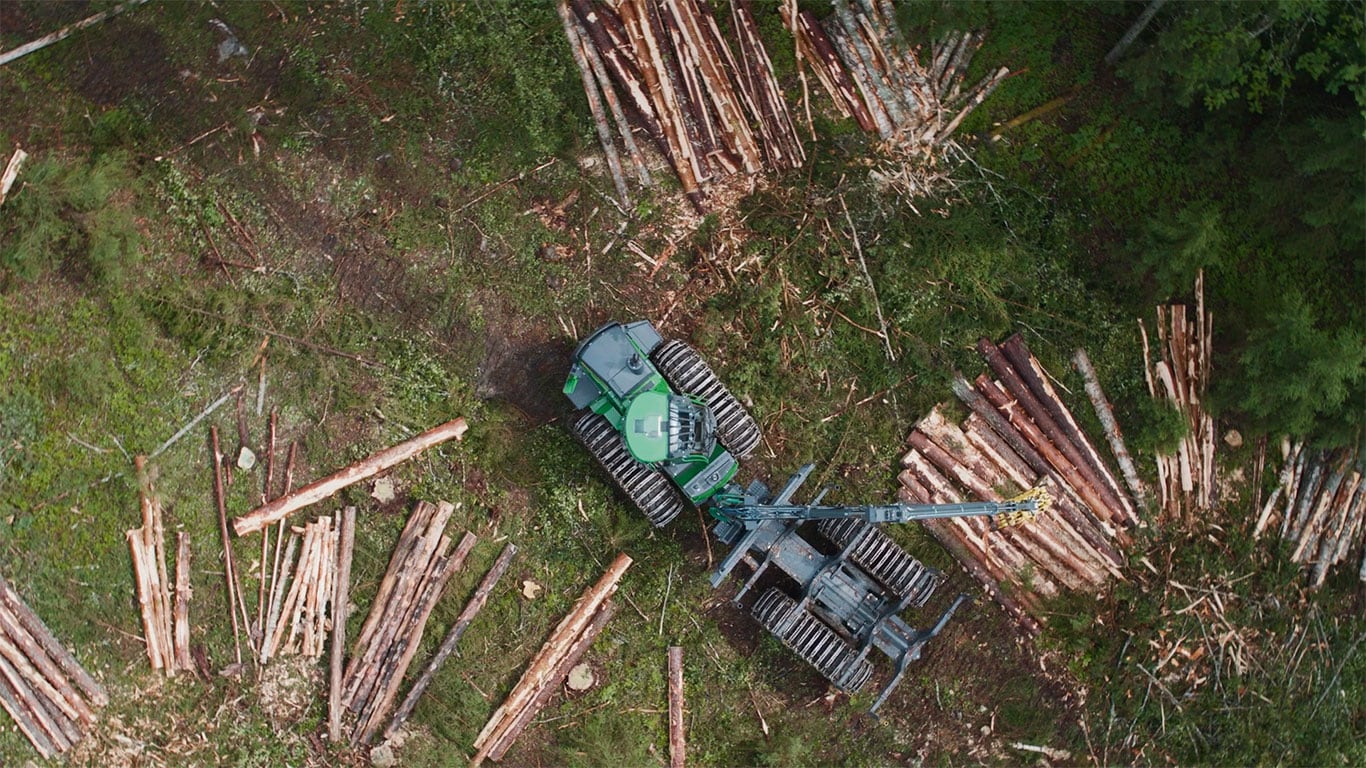 „John Deere“ sukiojamoji ir išlyginamoji kabina