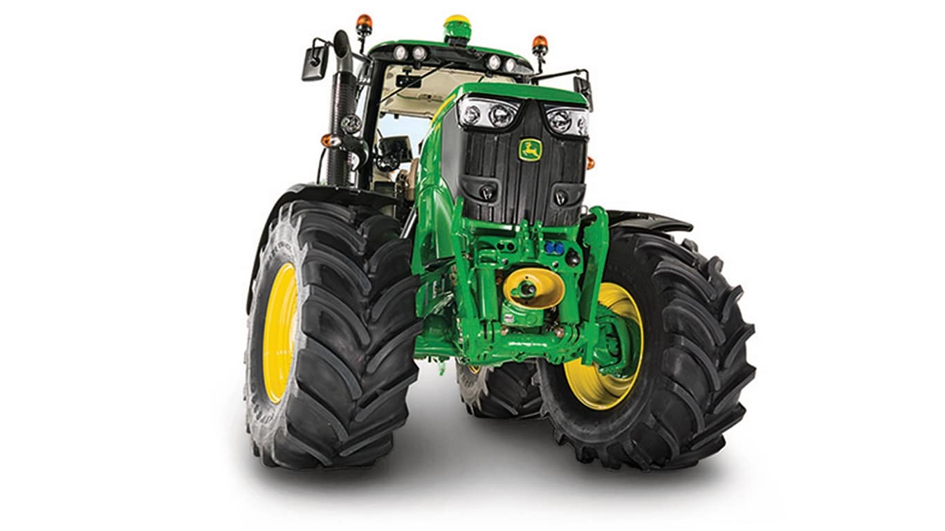 "John Deere" priekinis sukabinimo įtaisas ir priekinis GTV