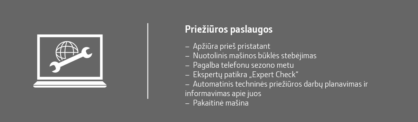 Gerą technikos būklę užtikrinančios paslaugos