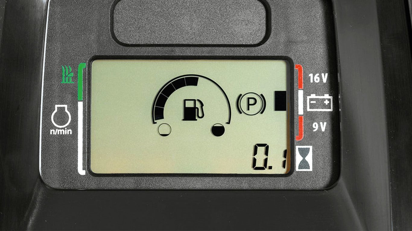 X370, Riding Lawn Equipment, X300 Series, Electronic Fuel Gauge