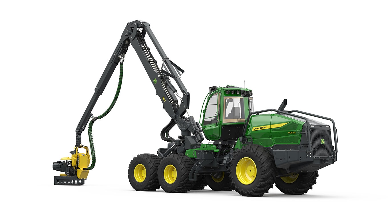 John Deere 1470H ratinė mašina