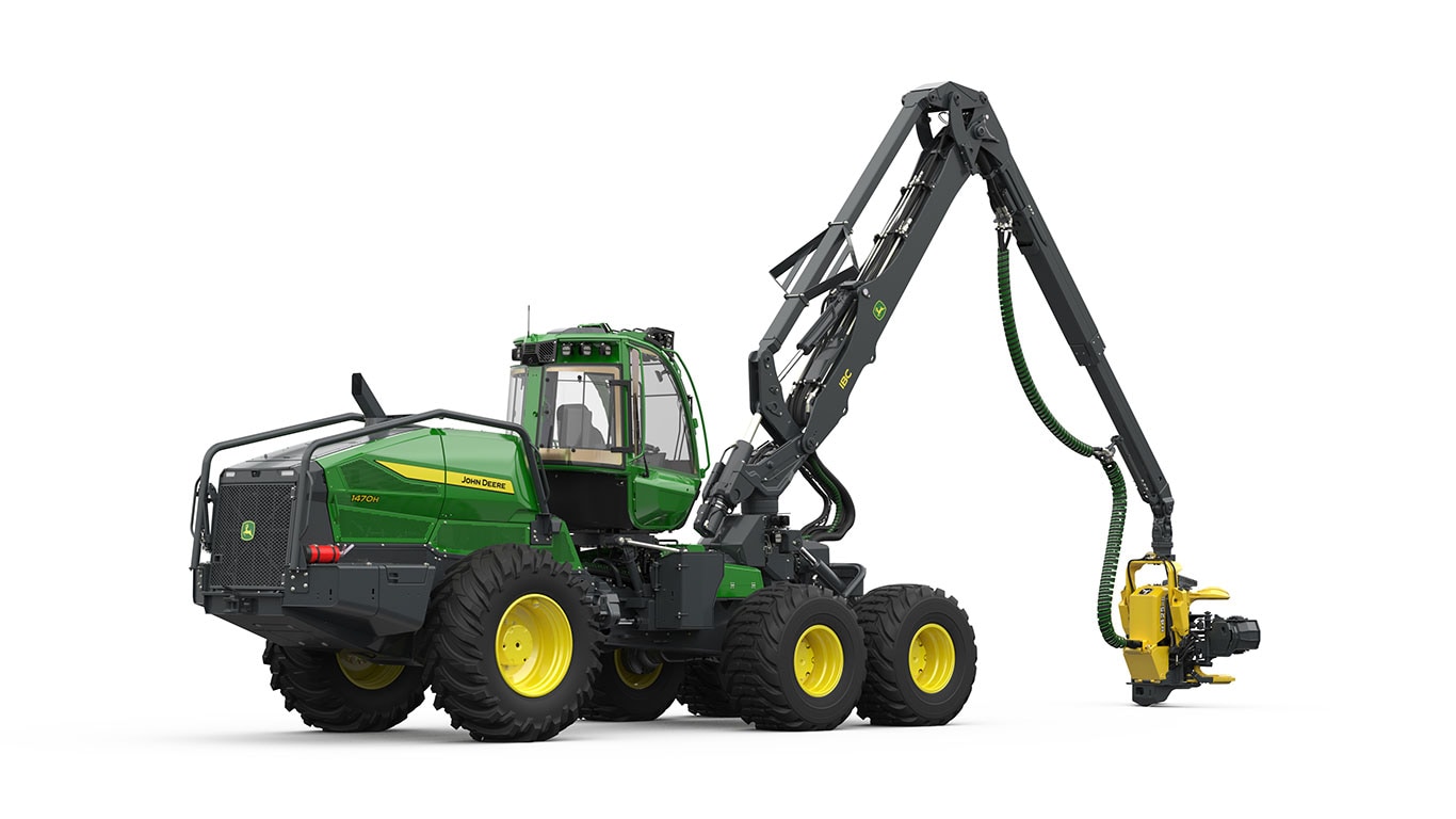 John Deere 1470H ratinė mašina